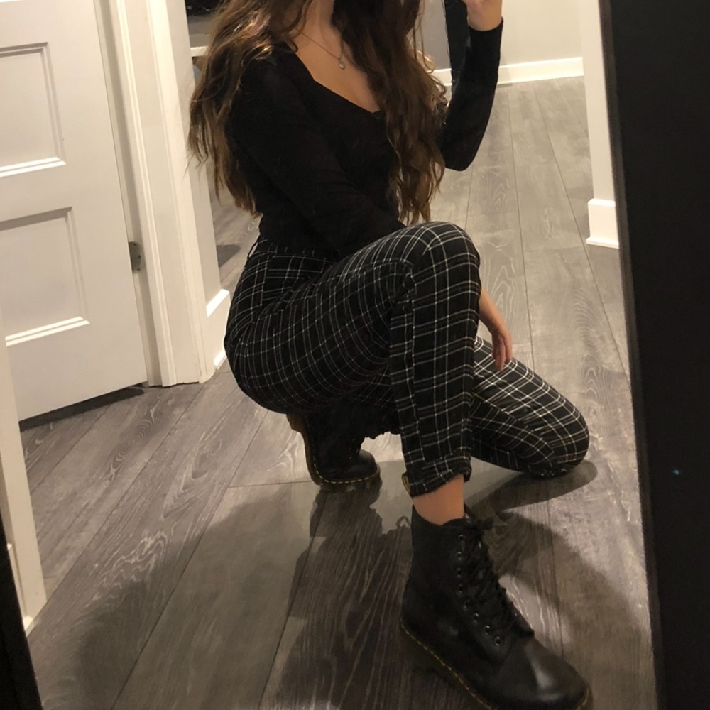 Garage plaid pants